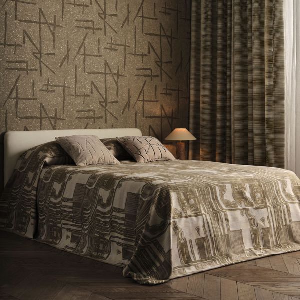 Kiva Moss/Olivine Fabric by Harlequin