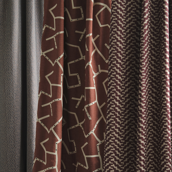 Saraceno Rust Fabric by Harlequin