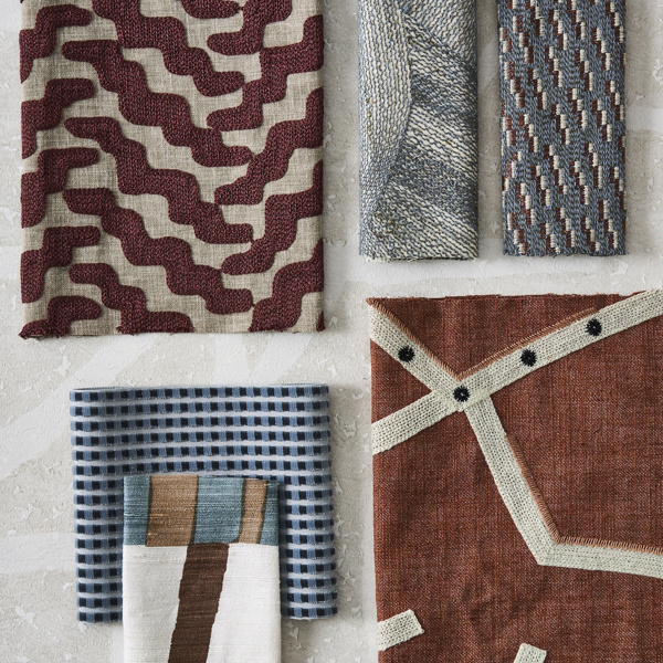 Ore Kyanite Fabric by Harlequin
