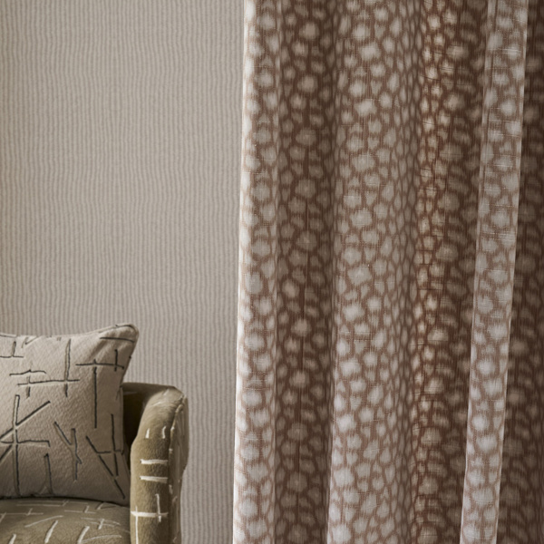 Loam Rust Fabric by Harlequin