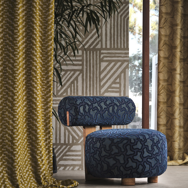 Thicket Citrine Fabric by Harlequin