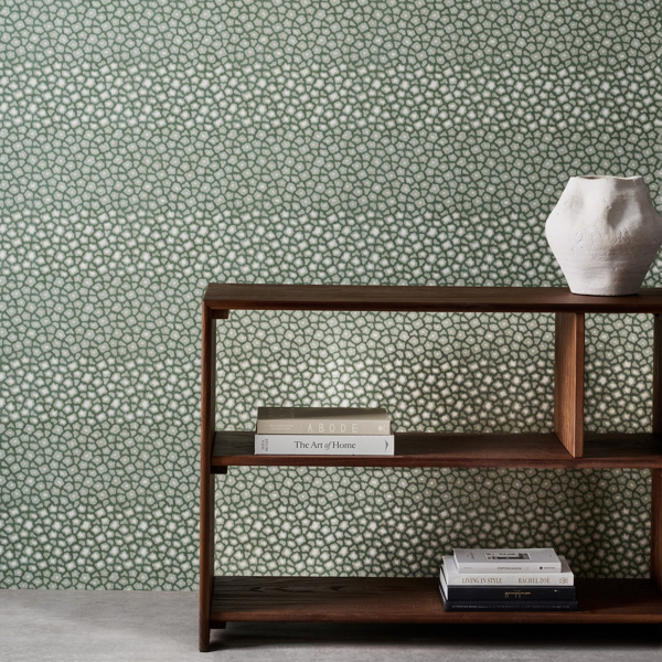 Loam Evergreen Wallpaper by Harlequin