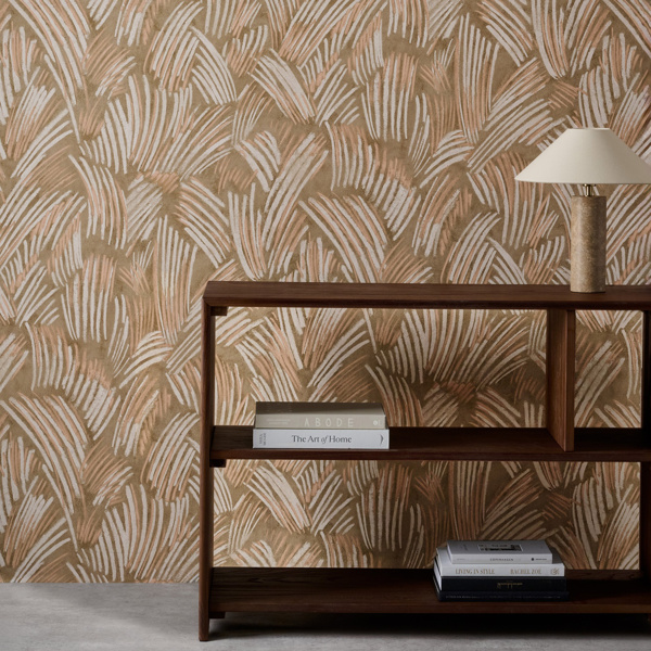 Glyph Limonite/Sunstone Wallpaper by Harlequin