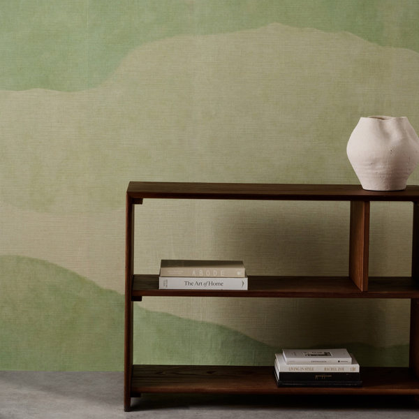 Sedimentary Evergreen Wallpaper by Harlequin