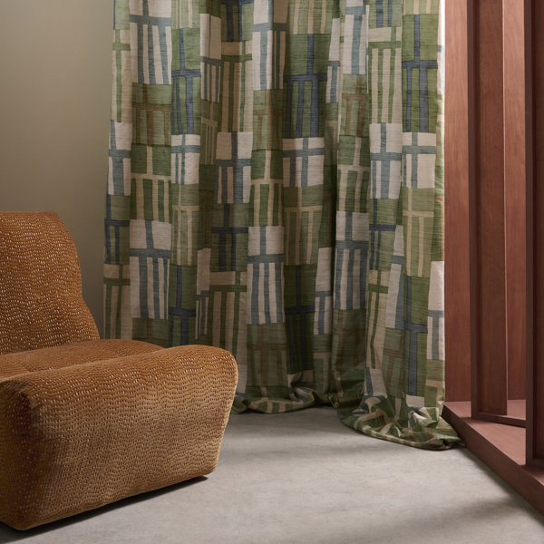 Monolith Jade/Kyanite Fabric by Harlequin