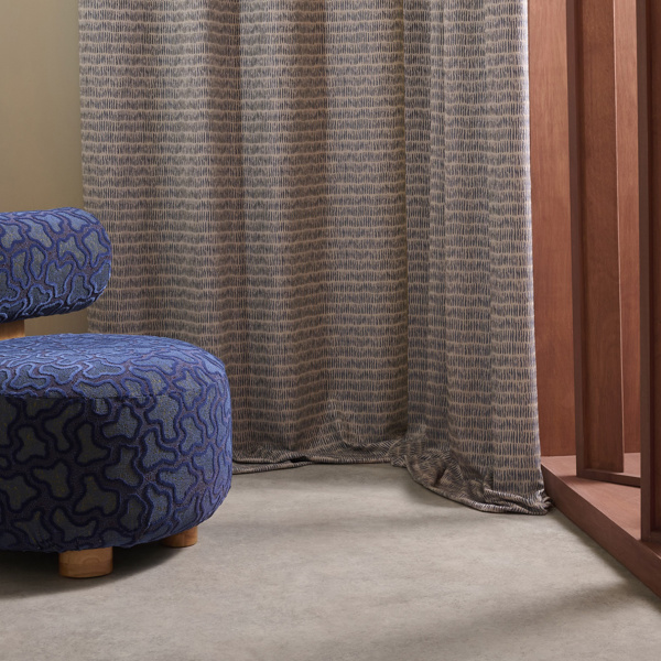 Silt Ink/Stone Fabric by Harlequin