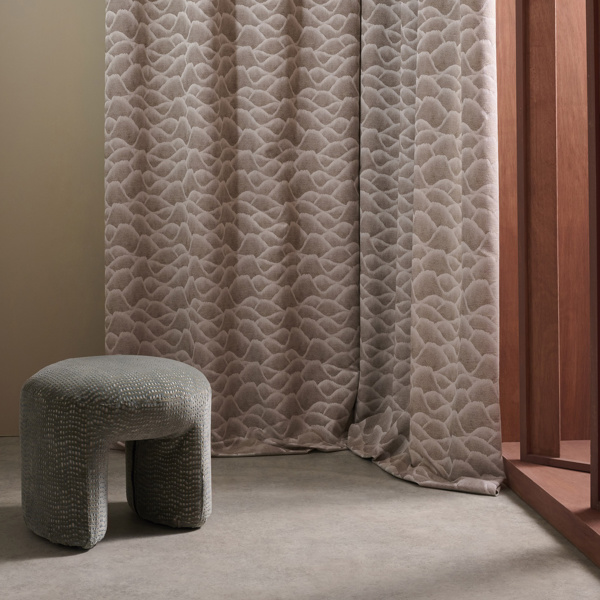 Zuni Slate Fabric by Harlequin