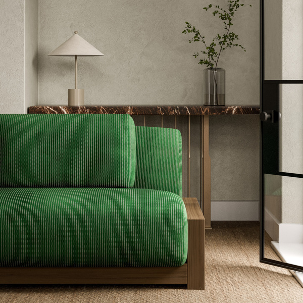 Karst Emerald Fabric by Harlequin