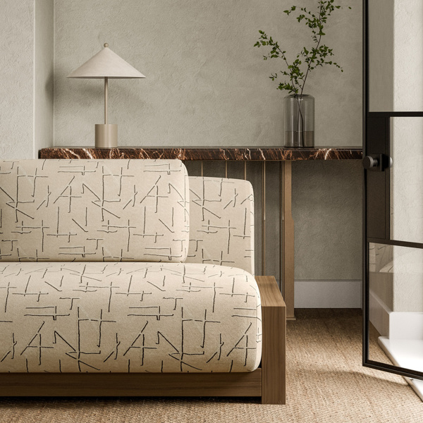 Dolmens Velvet Calcatta Fabric by Harlequin