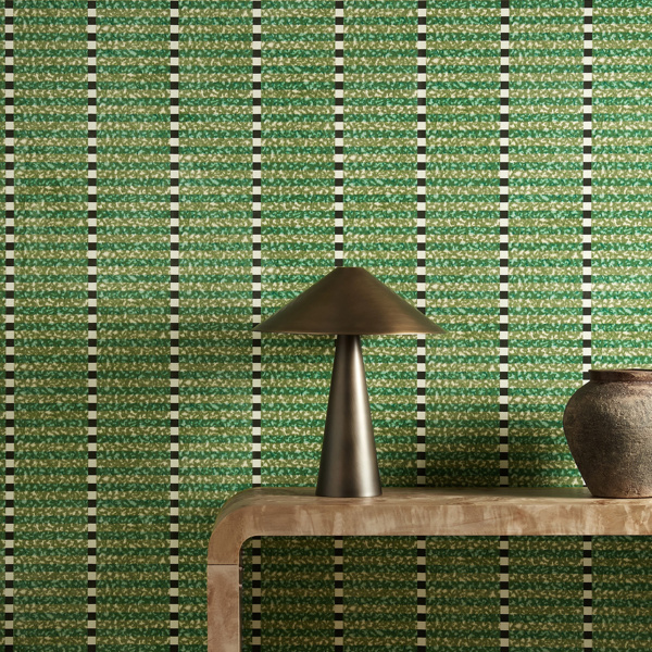 Toluca Forest/Onyx Wallpaper by Harlequin