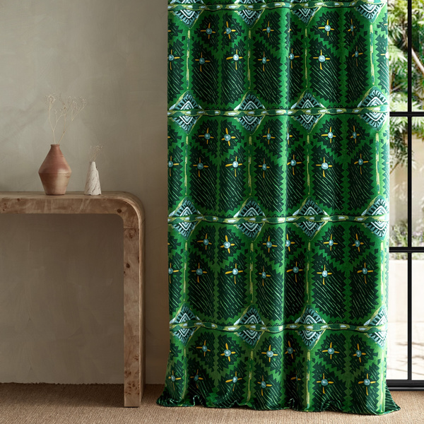 Brocha Forest/Midnight Fabric by Harlequin