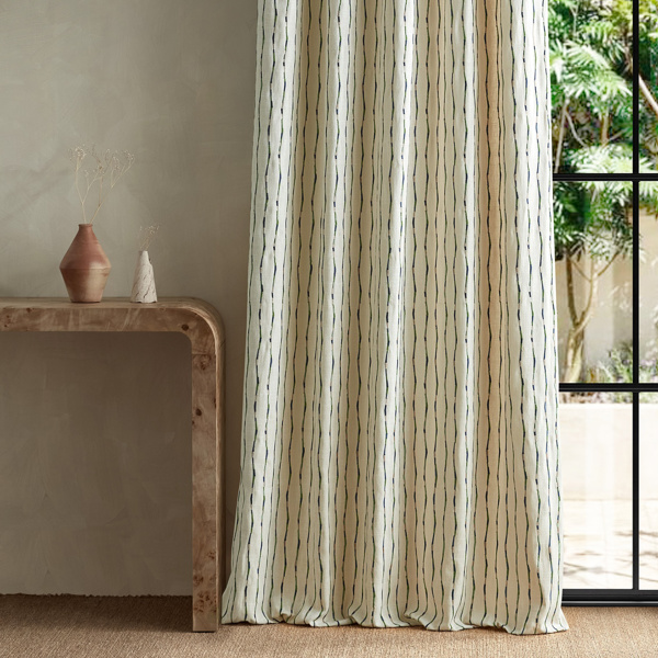 Morelia Indigo/Malachite Fabric by Harlequin