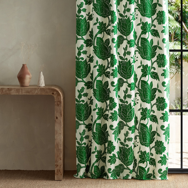 Zamora Emerald Fabric by Harlequin