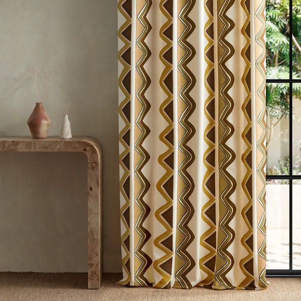 Kaleido Clay/Nectar Fabric by Harlequin