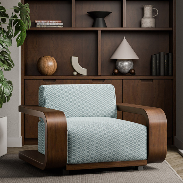 Ajal Sky Fabric by Harlequin