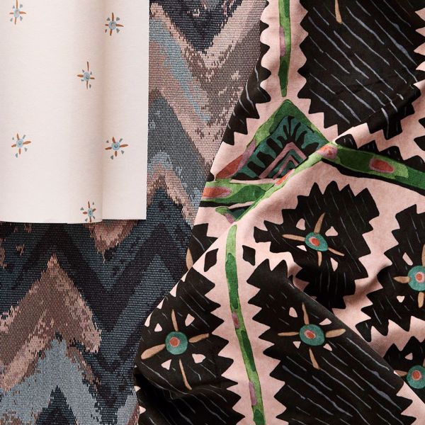 Tidam Terracotta Wallpaper by Harlequin