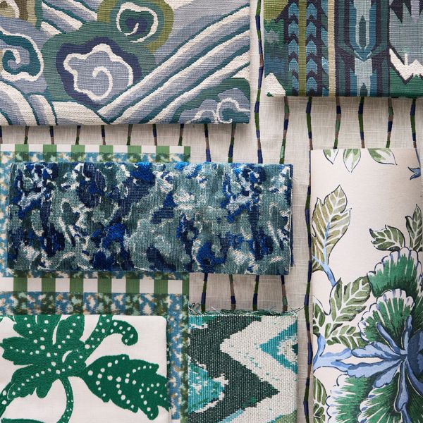 Zamora Emerald Fabric by Harlequin