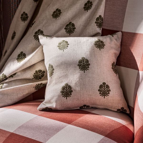 Lavanga Avocado Fabric by Sanderson