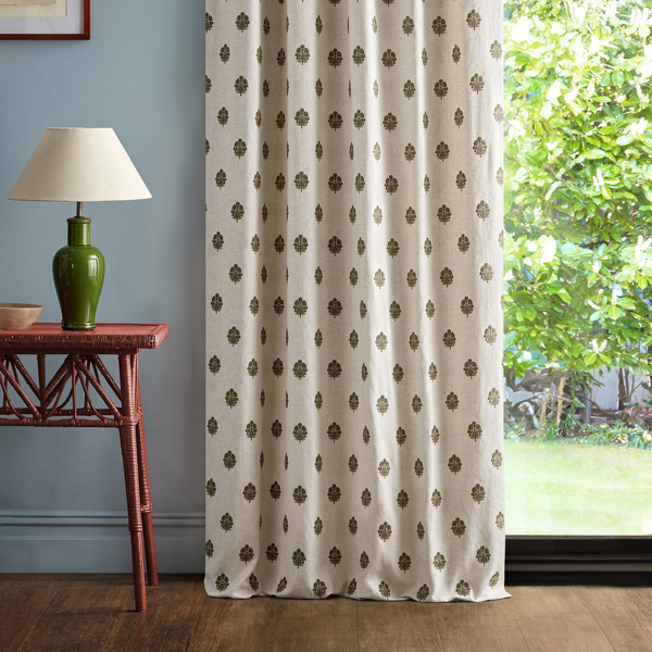 Lavanga Avocado Fabric by Sanderson