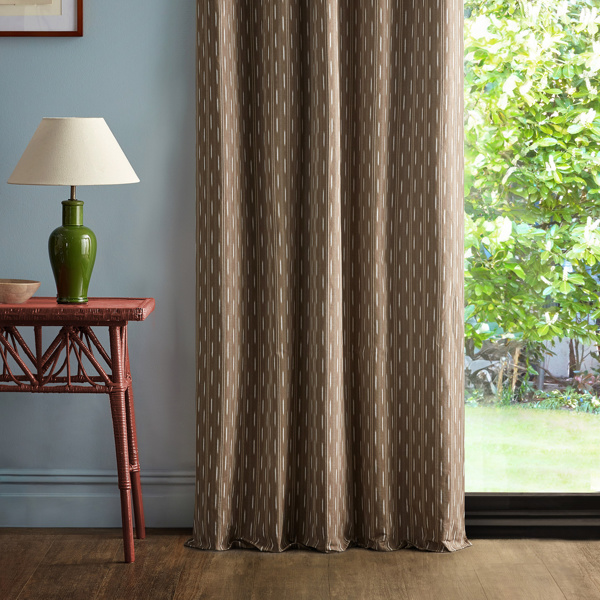 Sabu Stripe Muntjac Fabric by Sanderson