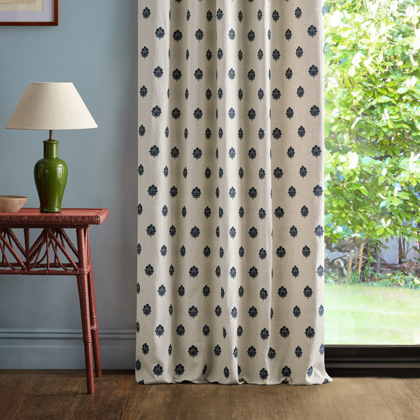 Lavanga Indigo Fabric by Sanderson