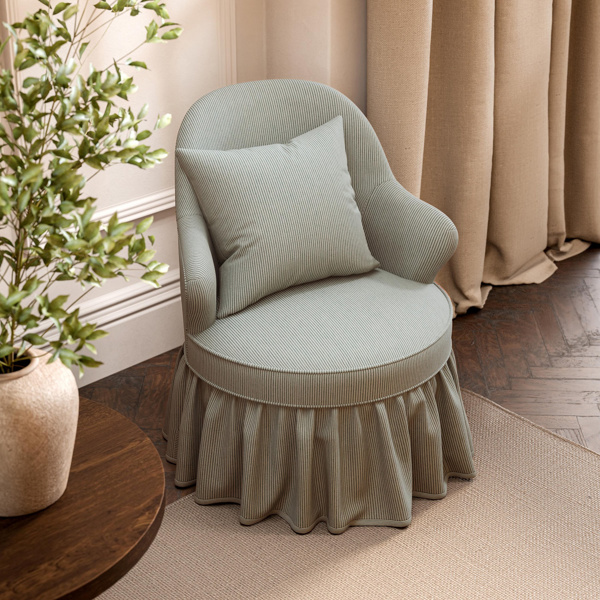 Mayford Wool Mineral Blue Fabric by Sanderson