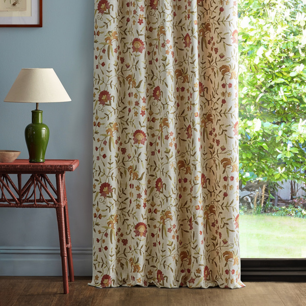 Habington Harvest Gold/Maple Fabric by Sanderson