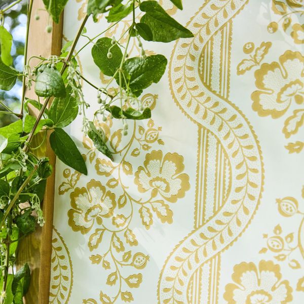 Aubrey Wild Honey Wallpaper by Sanderson