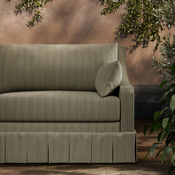 Summerhouse Weave Pale Jade Fabric by Zoffany