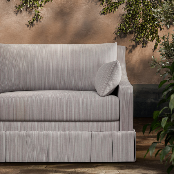 Summerhouse Weave Chalk Fabric by Zoffany