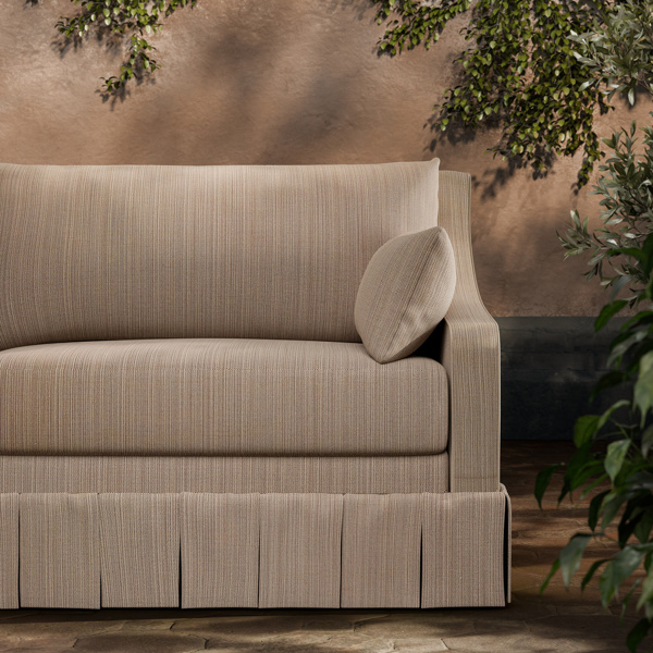 Summerhouse Weave Sandstone Fabric by Zoffany