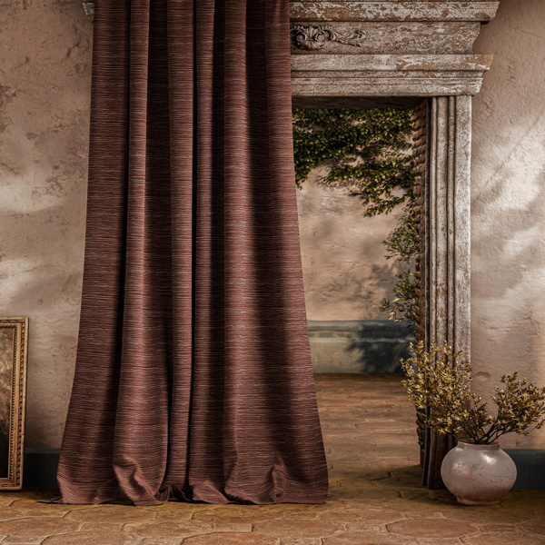 Cabana Cloth Russet Fabric by Zoffany