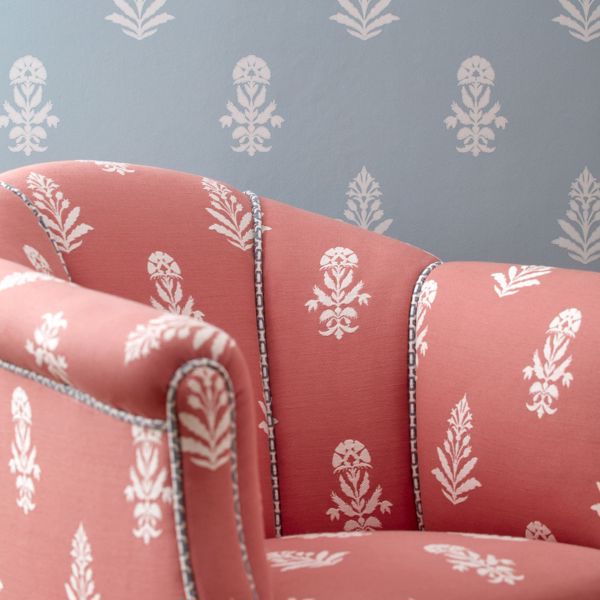 Dabu Porcelain Wallpaper by Sanderson