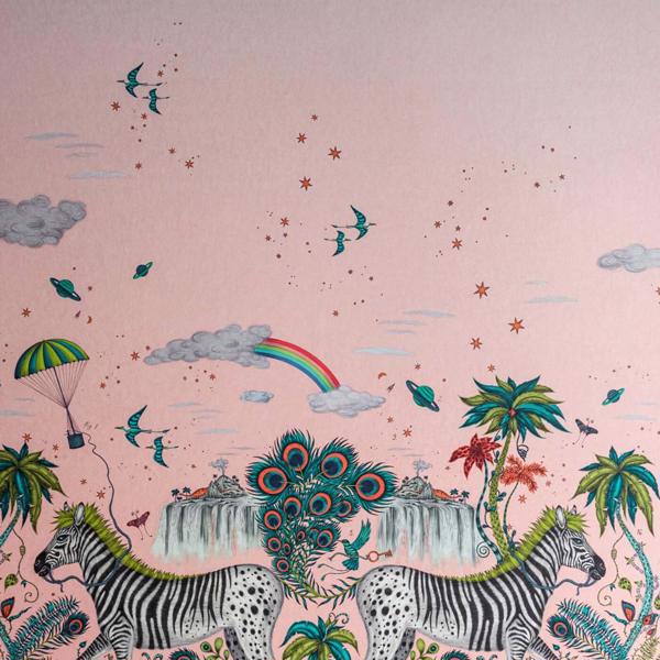 Lost Adventure Quartz Wallpaper by Clarke & Clarke