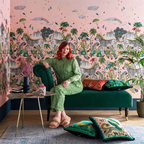 Lost Adventure Quartz Wallpaper by Clarke & Clarke