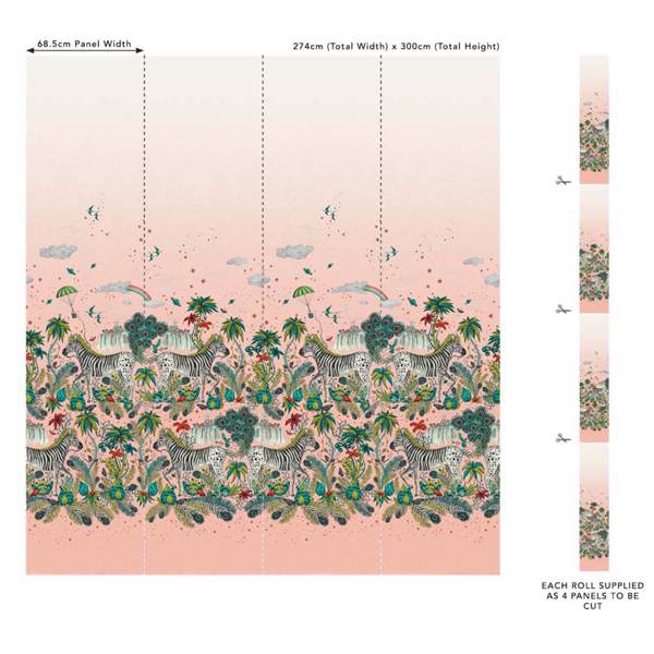 Lost Adventure Quartz Wallpaper by Clarke & Clarke