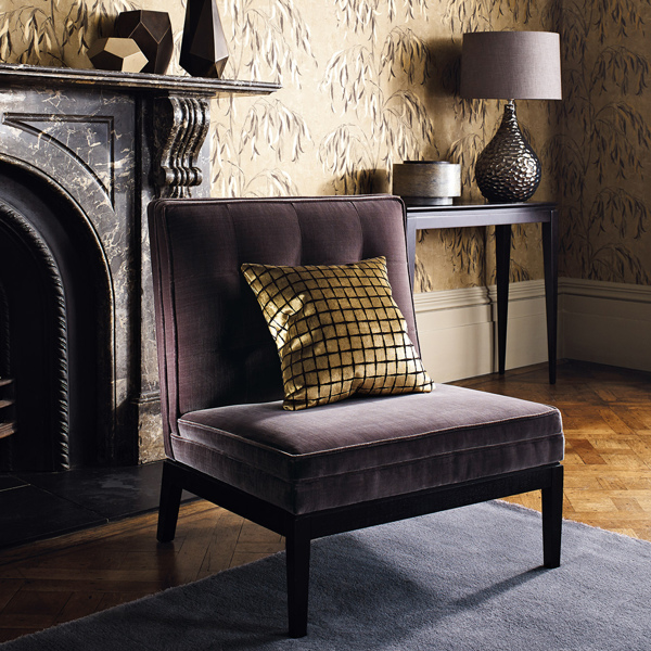 Willow Song Gold Wallpaper | Zoffany by Sanderson Design
