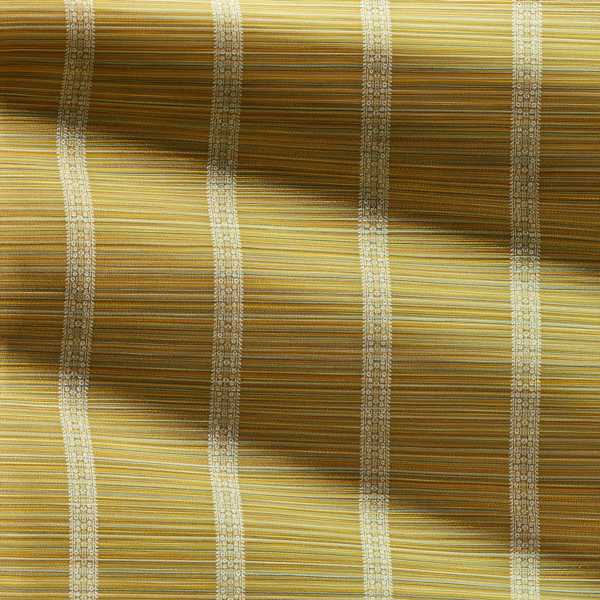 Bellagio Stripe Silk Yellow Fabric by Zoffany