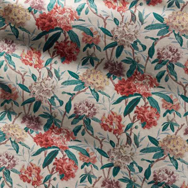 Azalea Path Archive Chintz Fabric by Zoffany
