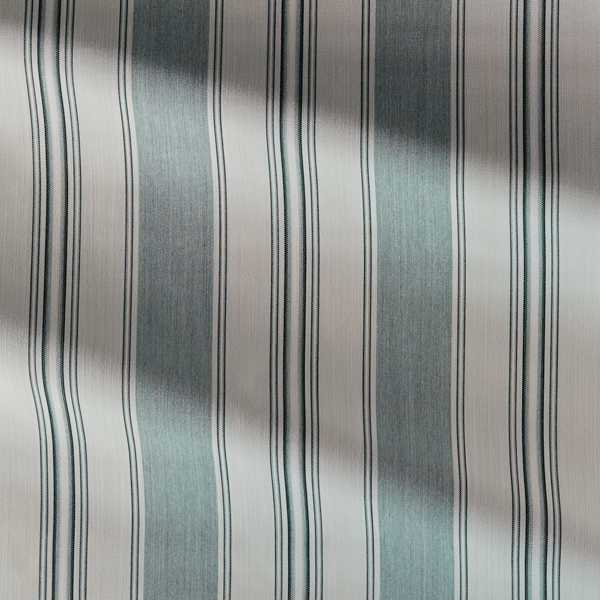 Parasol Stripe Dufour/Chalk Fabric by Zoffany
