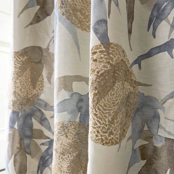 Acer Charcoal/Stone Fabric by Zoffany