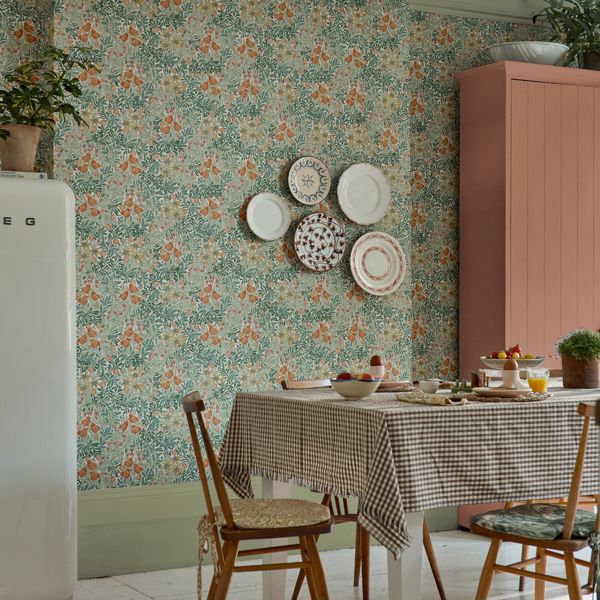 Bower Herball/Weld Wallpaper by Morris & Co
