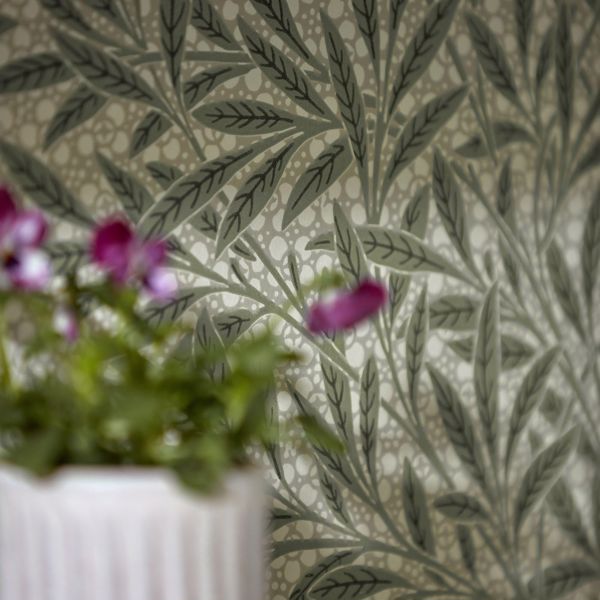 Emery’s Willow Herball Wallpaper by Morris & Co