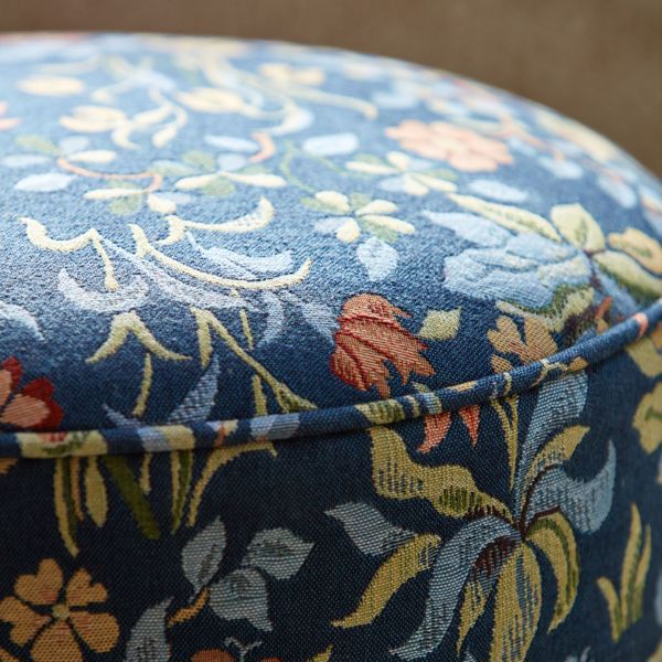 Flowers By May Indigo Fabric by Morris & Co