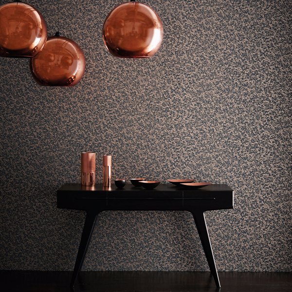 Coral Steel Wallpaper by Harlequin
