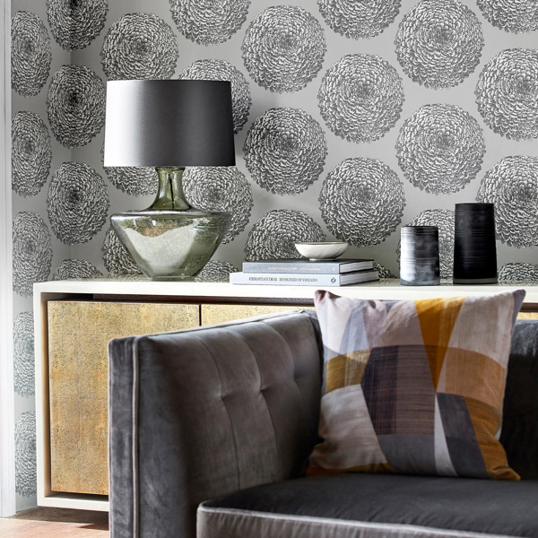 Elixity Chalk Wallpaper by Harlequin