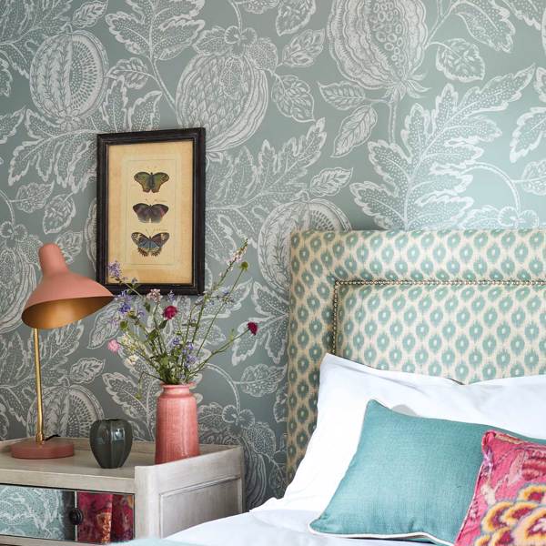 Cantaloupe Clay Wallpaper by Sanderson