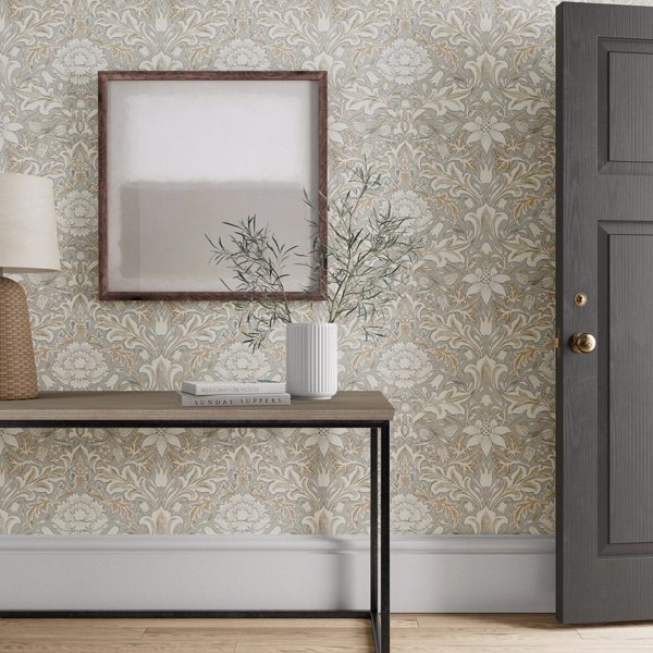 Simply Severn Dove Wallpaper by Morris & Co