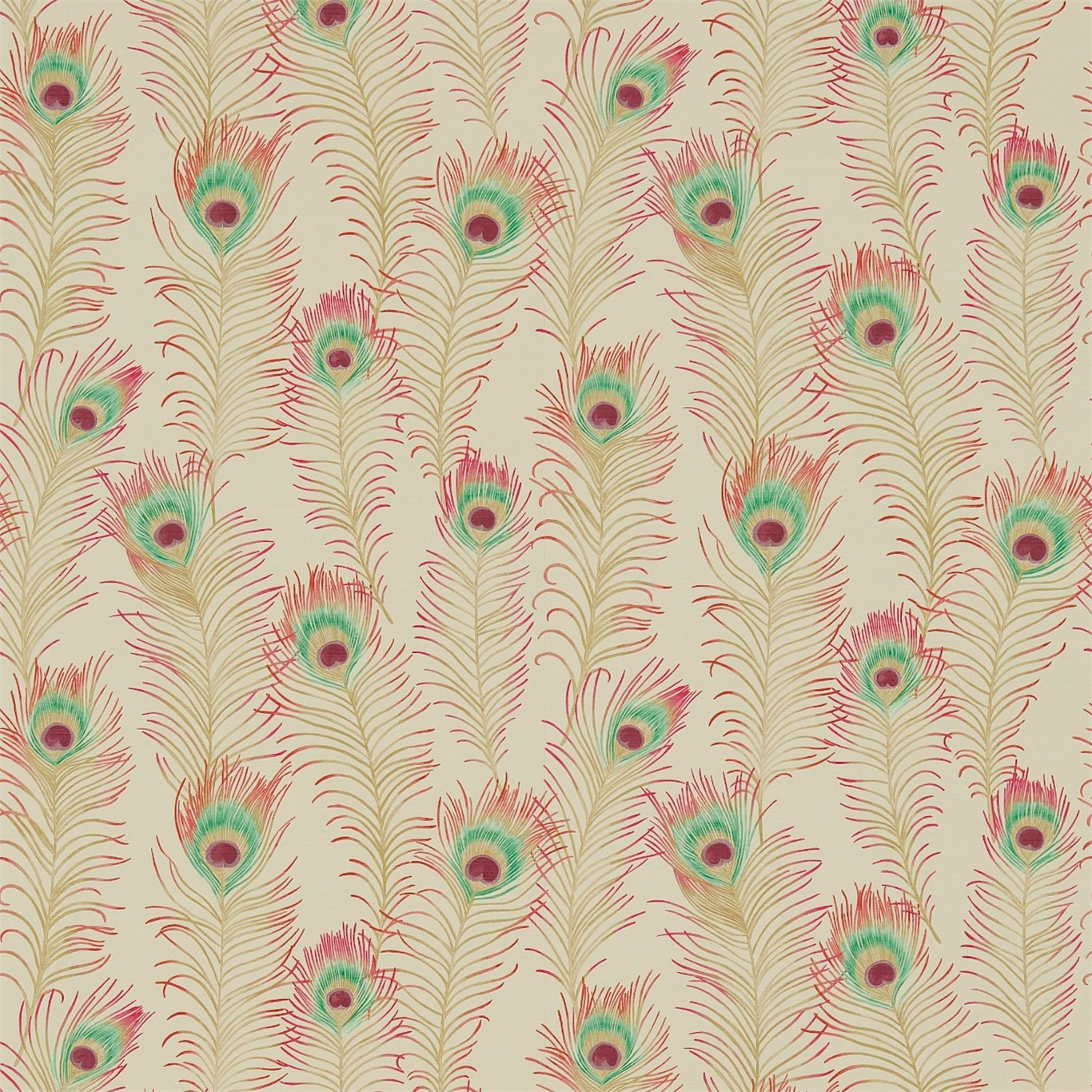 Themis Sand/Peony Wallpaper by SAN