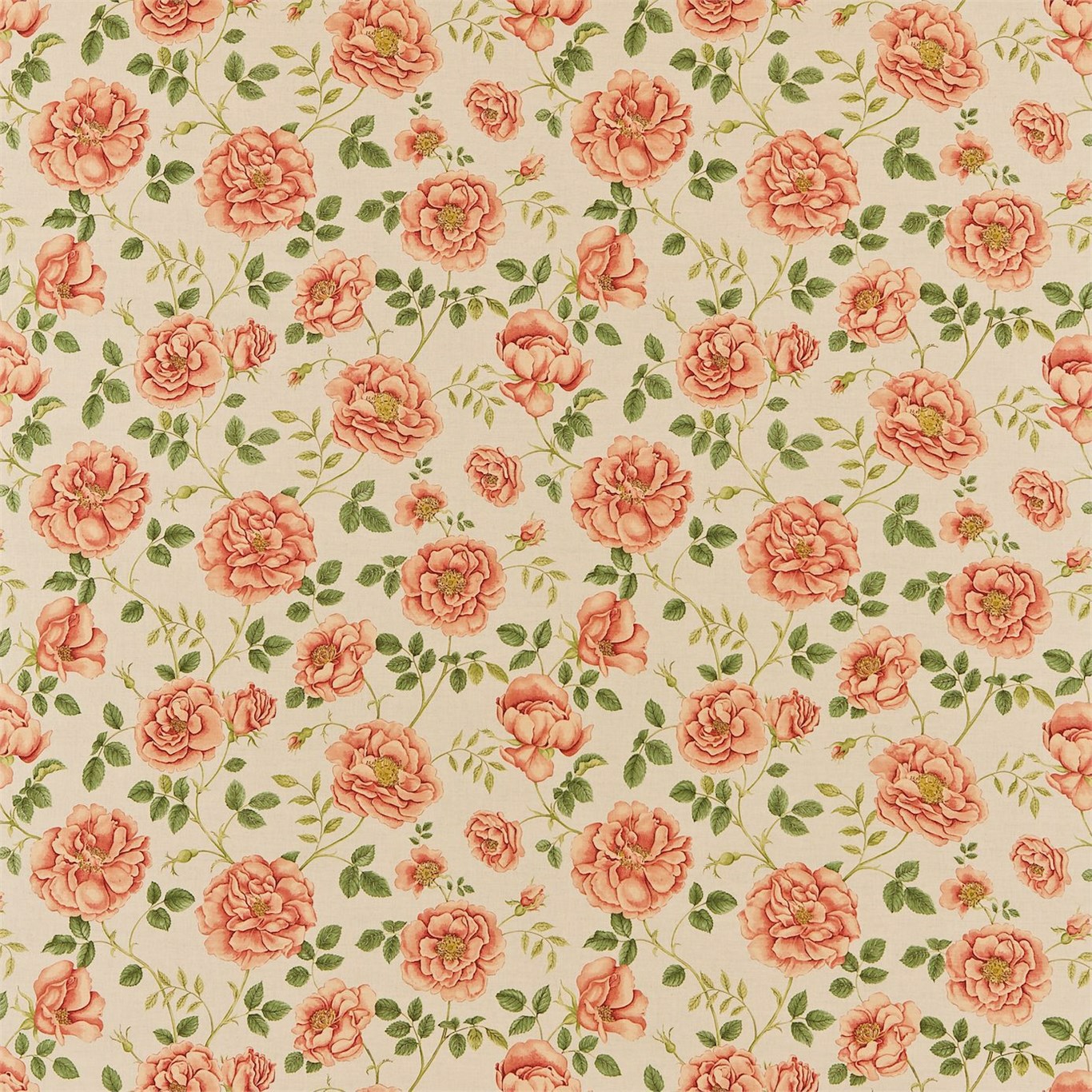 Rosalie Linen/Rose Fabric by SAN